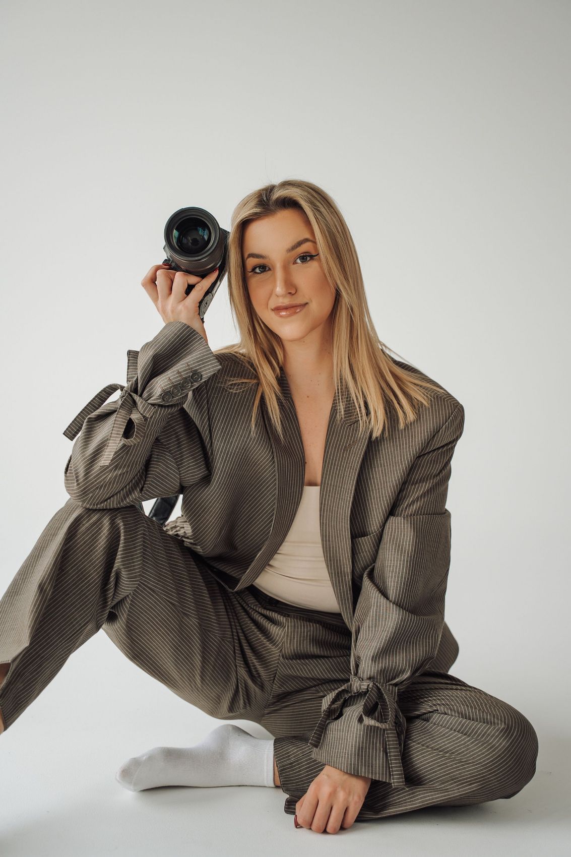 Oliwia z aparatem